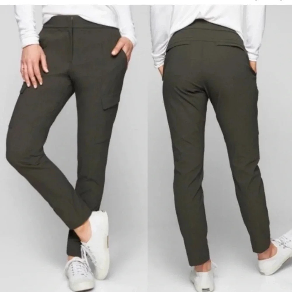 Athleta Olive Green Women's Pants